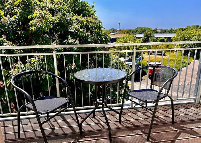 Larooms - Np61 - 2 - 4 Betten - Waschmaschine - Parkplatz - Balkon Apartmán